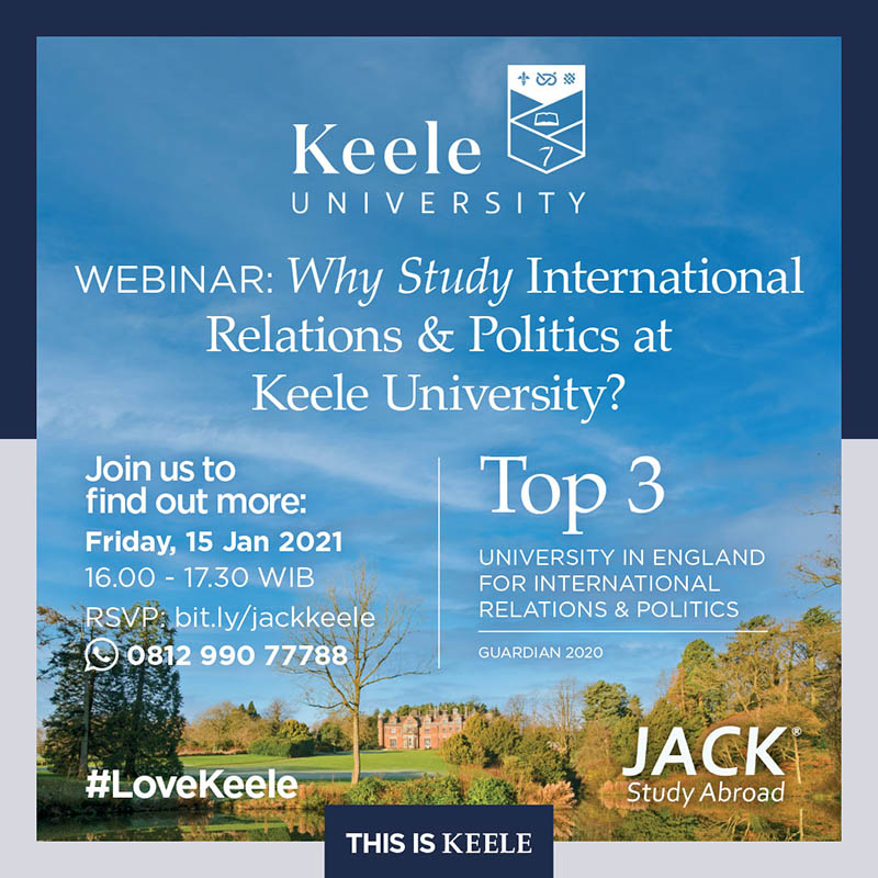 Study International Relations Politics at Keele University